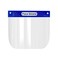 KKmoon-Anti-fog Adjustable Full Face Shield Windproof Dustproof Hat Full Face Shield Protect Eyes and Face with Protective Clear Film Elastic Band