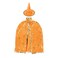 Uaejj Halloween Costume For Kids, Girls Halloween Dress Up, Halloween Wizard Cloak Witch Cape With Wizard Hat Party Prop Costume For Boys Girls Party Supplies Christmas Halloween Gifts (Orange)