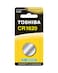 Toshiba Cr1620 Lithium Button / Coin Cell Battery 3.0V (0% Mercury) - Equivalent To: Dl1620 / Ecr1620