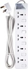 Tersen Extension Bar with 5 Meter Wire ,Power Strips Extension Cord 5 Outlets