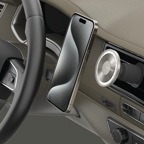 Momax MoVe Easy Magnetic Car Mount CM22L - Titanium