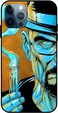 Theodor - Apple iPhone 12 Pro Max Case Blue &amp; Yellow Man Flexible Silicone Cover