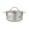 Prestige Infinity Stainless Steel Stockpot With Lid Silver 24cm