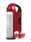 Sonashi Rechargeable LED Lantern With 2 Pcs 5w LED Bulb 2 In 1 Combo Pack SEL-727B (Red-Black)