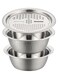 Multifunctional Grating Basin Drain Basin Silver