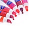 6 Colors Romantic Bear Lip Gloss Tattoo Stain Magic Peel Off Mask Long Lasting
