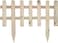 Egardenkart® Garden fence wooden pickets (30cmx100cm, Beige)
