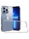 iPhone 13 Pro/13 Case Clear Thin Transparent TPU PC Phone Case Anti-Fall Airbag Bumper Corner Protection 6.1 inch