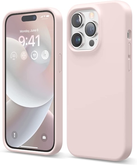 Elago Silicone for iPhone 14 Pro case cover - Lovely Pink