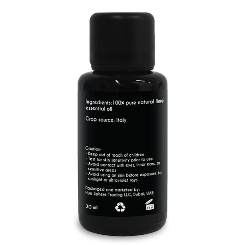 Aroma Tierra - Lime Essential Oil (Italy) - Aroma Tierra - 100% Pure &amp; Natural - 30Ml