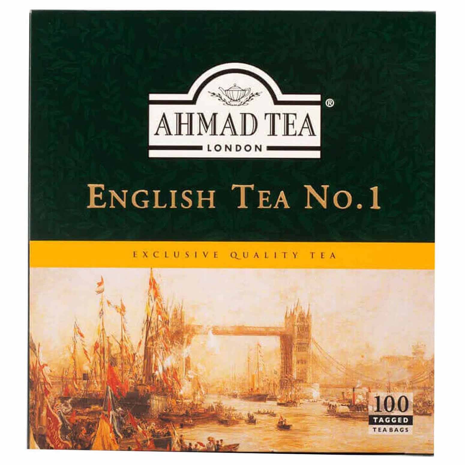 Ahmad Tea English No.1 Tea Bags – 100 Tea Bag Ahmad Tea English No.1 Tea Bags – 100 Tea Bag