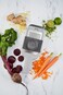 Zwilling Z-Cut Stainless Steel Multi-Grater, Multifunctional, 4 Interchangeable Blade Inserts, Two-Way Grating Technology, Integrated Drip-Tray, Grey
