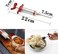 ABBASALI Stainless Steel Seasoning Injection Meat Injector Kit, Syringe Marinade