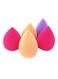 Generic 5-Piece Foundation Sponge Beige/Pink/Purple