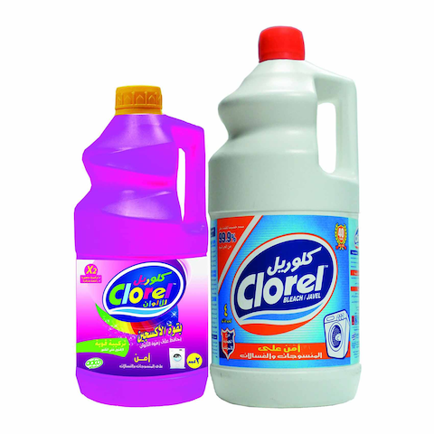 Clorel Original Bleach - 4 Kg + Clorel Colors - 2 Kg