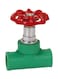 Generic Q Therm PPR Gate Valve Red/Silver/Green 32millimeter