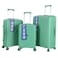VIPTOUR Trolley Luggage 3 Pieces Set PP Hard Side Bag 360 Degree Spinner Wheels Trolley Luggage Set with TSA Lock