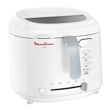 Moulinex AF203127 Uno Electric Deep Fryer 1470W 1Kg White