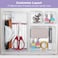 Doreen 16 Pcs Desk Drawer Organizers Trays Set Clear Plastic Storage Bins Bathroom Drawer Tray Dividers Vanity Trays Organizer for Bedroom Dresser Makeup Kitchen Utensil Office (GC2138A)