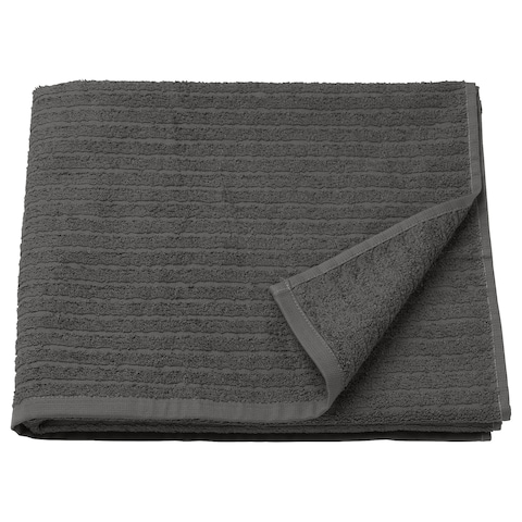 Bath Towel Dark Grey 70X140 Cm