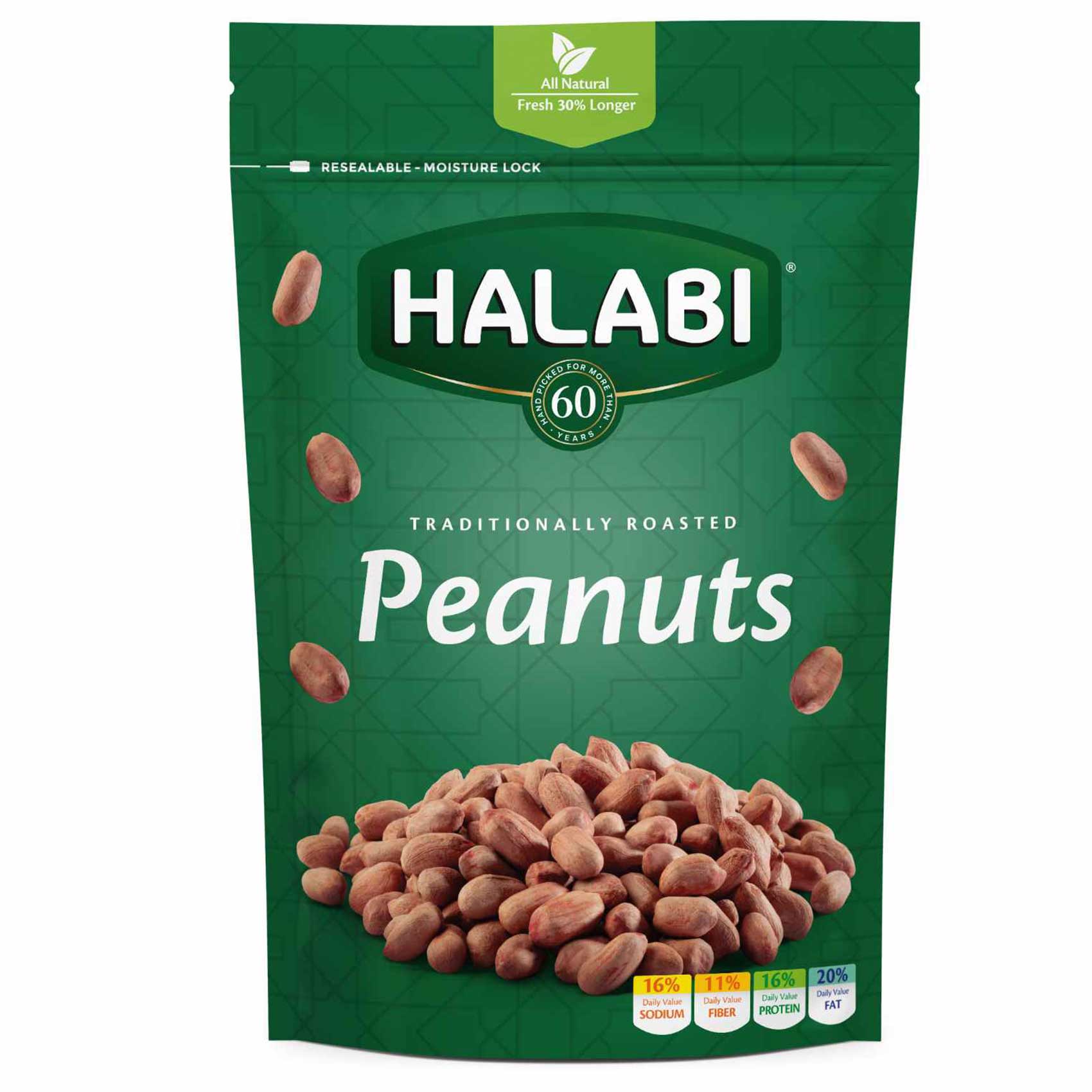 Halabi Nuts Peanuts, 300g