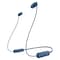 Sony Bluetooth In-Ear Headphones With Mic WI-C100 Blue