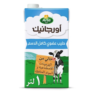 Arla Organic Milk Full Fat Long Life 1L &times;10