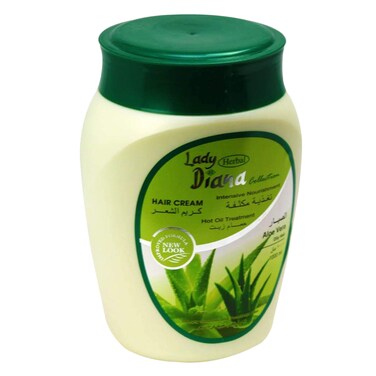Lady Diana Herbal Collection Aloe Vera Intensive Nourishment Hot Oil Treatment Hair Cream 1000ml