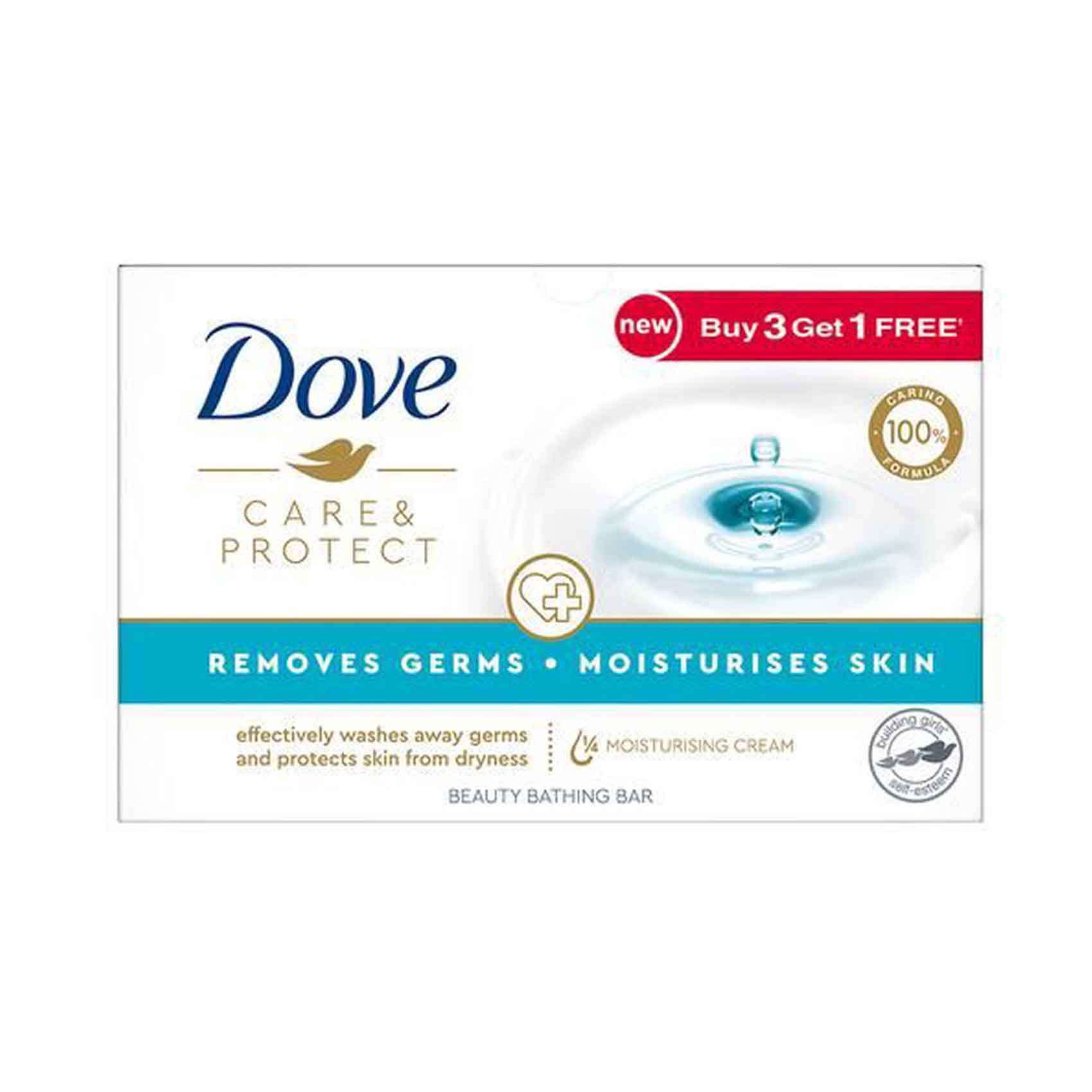Dove Care Protect White 90 Gram 4 Pieces product thumbnail 8