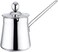 Fitto Decanter, Stainless Steel, Turkish Coffee, Milk Warmer, Butter Melting, With Handle, Lid, 350ml