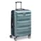 Delsey Air Armour 4 Double Wheel Hard Casing Luggage Trolley 80cm Green