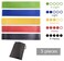 Generic Resistance Band Fitness 6Levels Latex Gym Strength Training Rubber Loops Bands Fitness Crossfit Equipment Yoga Exercise