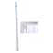 Shower Curtain Rod 104-190cm White