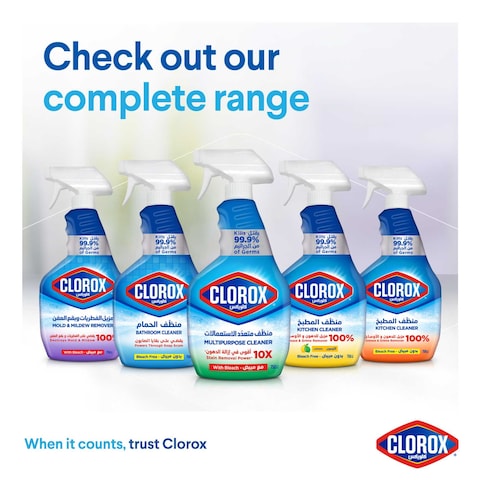 Clorox Bathroom Spray Cleaner Bleach Free 750ml