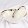 Lihan Latest Porcelain Bone China Dinner Sets(32 Pieces), Teapot/Teacup/Dish/Bowl Phnompenh Gold White Dinnerware Set And Tableware Set Dishwasher Safe