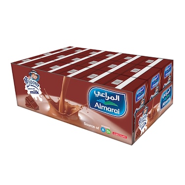 Almarai Long Life Nijoom Chocolate Flavored Milk 150ml &times; 18 Pieces