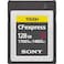 Sony Cfexpress Memory Card Cebg128, 128GB Mem Sd