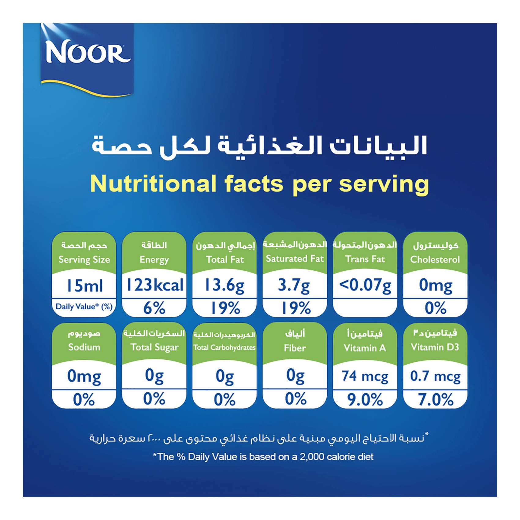 Noor Frylite Blended Vegetable Oil 1.5L