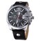Curren - 8176 Waterproof Men's Round Dial Quartz Sports Wrist Watch - Black