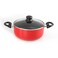 First1 Non-Stick Casserole With Lid Red 22cm