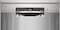 Bosch Series 4 Free-Standing Dishwasher 60cm, EcoSilence Drive, Home Connect Via Wlan For Remote Monitoring And Control, 14Place Settings, Silver Inox, SMS4HMI65M