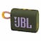 JBL Go 3 Portable Bluetooth Speaker Waterproof With JBL Pro Sound And Powerful Audio Green
