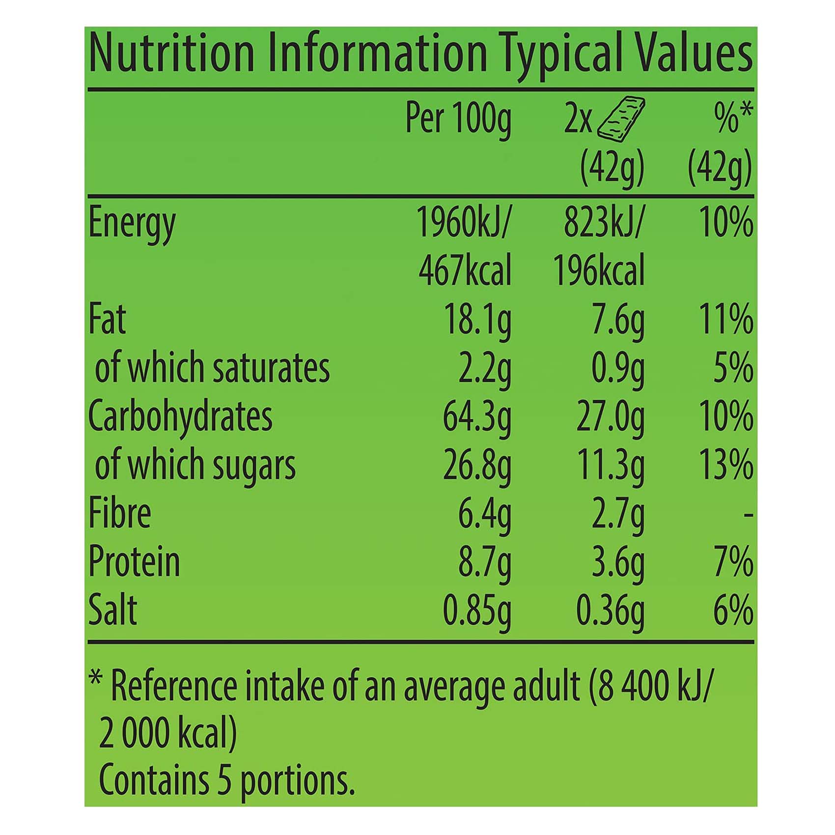 Nature Valley Oats And Honey Crunchy Granola Bars 21g Pack of 20