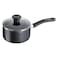 Tefal G6 Delicia Saucepan With Lid Black 16cm