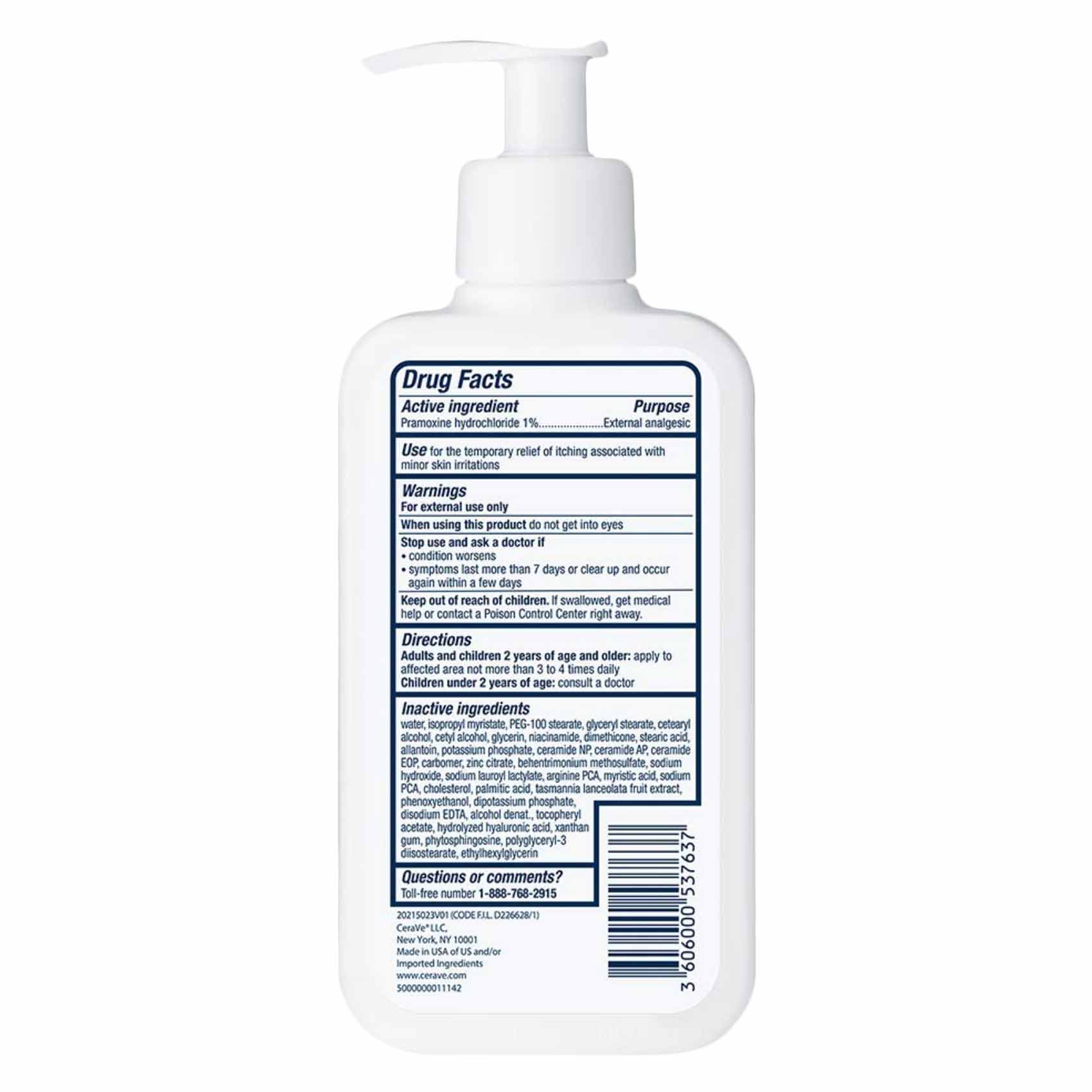 Cerave Itch Relief Moisturizing Lotion 237ml