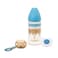 Suavinex - Set 270Ml 3P+Soother 0/4M+Clip Prem Blue L3