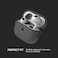 VRS Design Modern Sand Stone designed for Airpods 3 case cover (2021) with Leather Strap - Sandstone