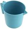 ABBASALI Plastic 17 Liter Transparent DX Bucket with Lid &amp; 1.5 Liter Pvc Mug
