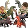 Gzsbaby 6 Piece Dinosaur Toys For Kids And Toddlers, Blue Velociraptor T-Rex Triceratops, Large Soft Set Lovers, Perfect Party Favors, Birthday Gifts