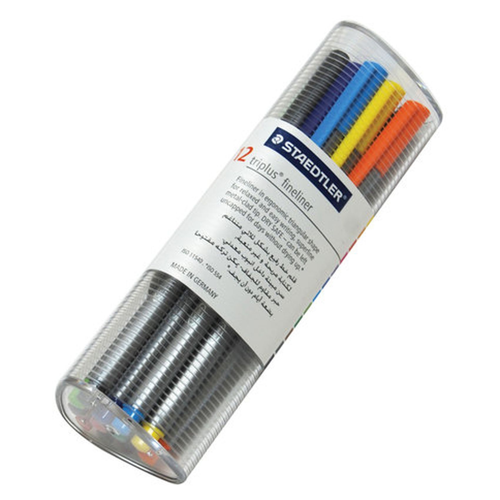 Staedtler Triplus Fineliner Pen Tub 12 PCS